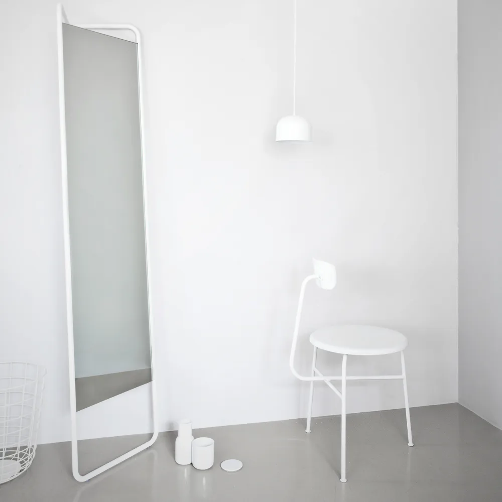 Espejo de suelo Kaschkasch, Blanco Audo Copenhagen