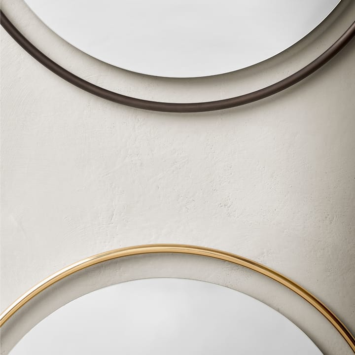 Espejo Nimbus, Polished brass, ø60 Audo Copenhagen
