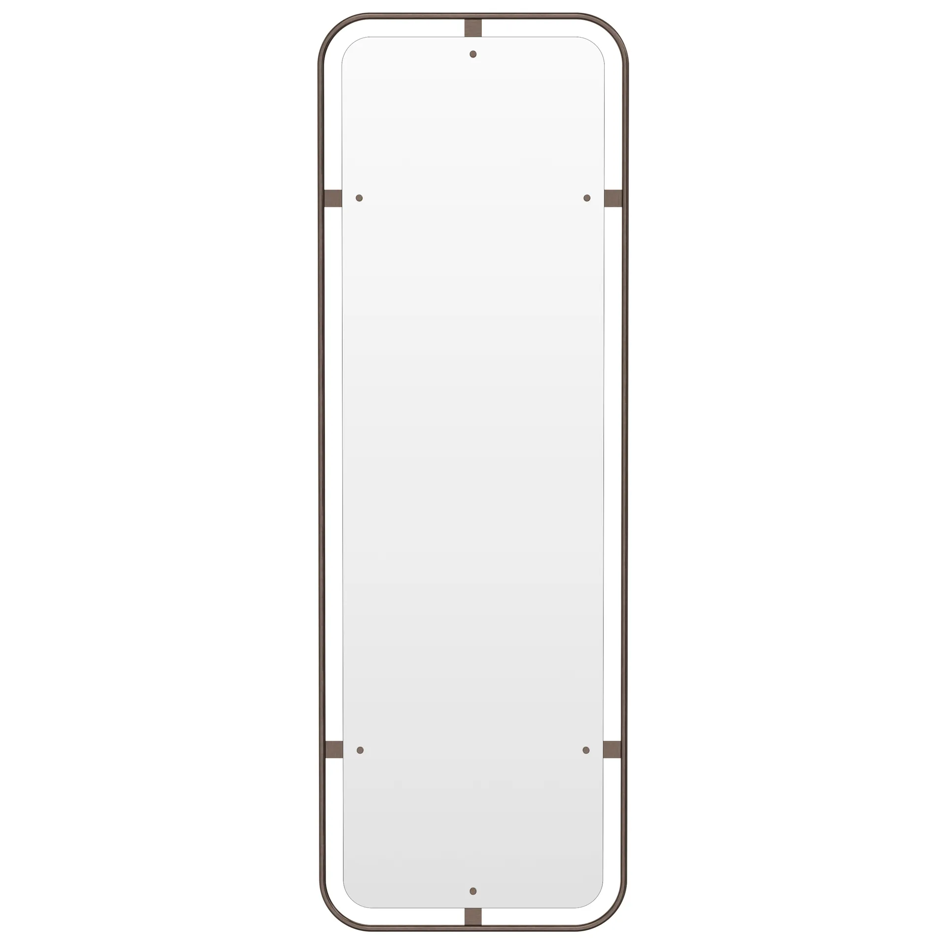 Espejo rectangular Nimbus, Bronzed brass Audo Copenhagen