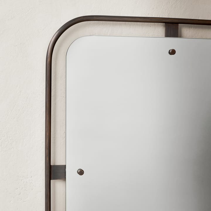 Espejo rectangular Nimbus, Bronzed brass Audo Copenhagen