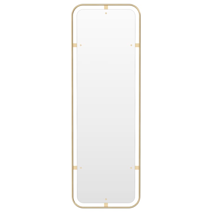Espejo rectangular Nimbus - Polished brass - Audo Copenhagen