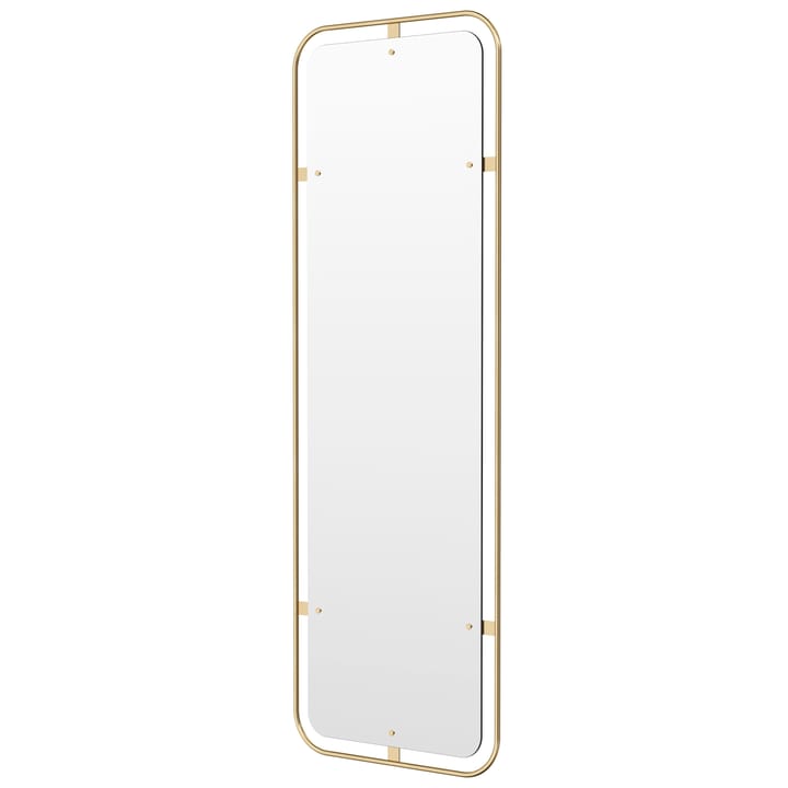Espejo rectangular Nimbus, Polished brass Audo Copenhagen