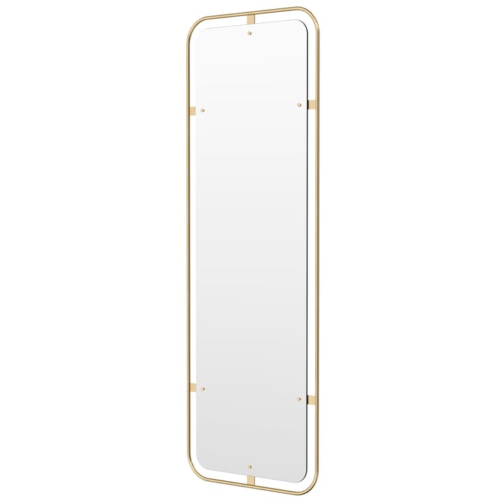 Espejo rectangular Nimbus - Polished brass - Audo Copenhagen