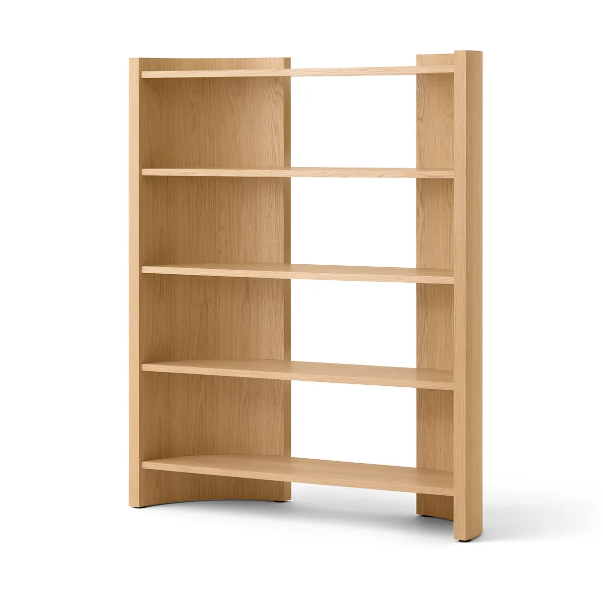 Estantería Crescent, Roble sin tratar, 150x173 cm Audo Copenhagen