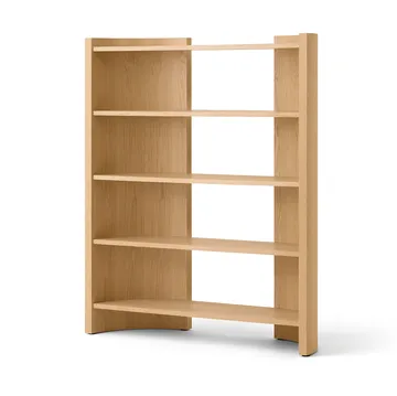 Estantería Crescent - Roble sin tratar, 150x173 cm - Audo Copenhagen