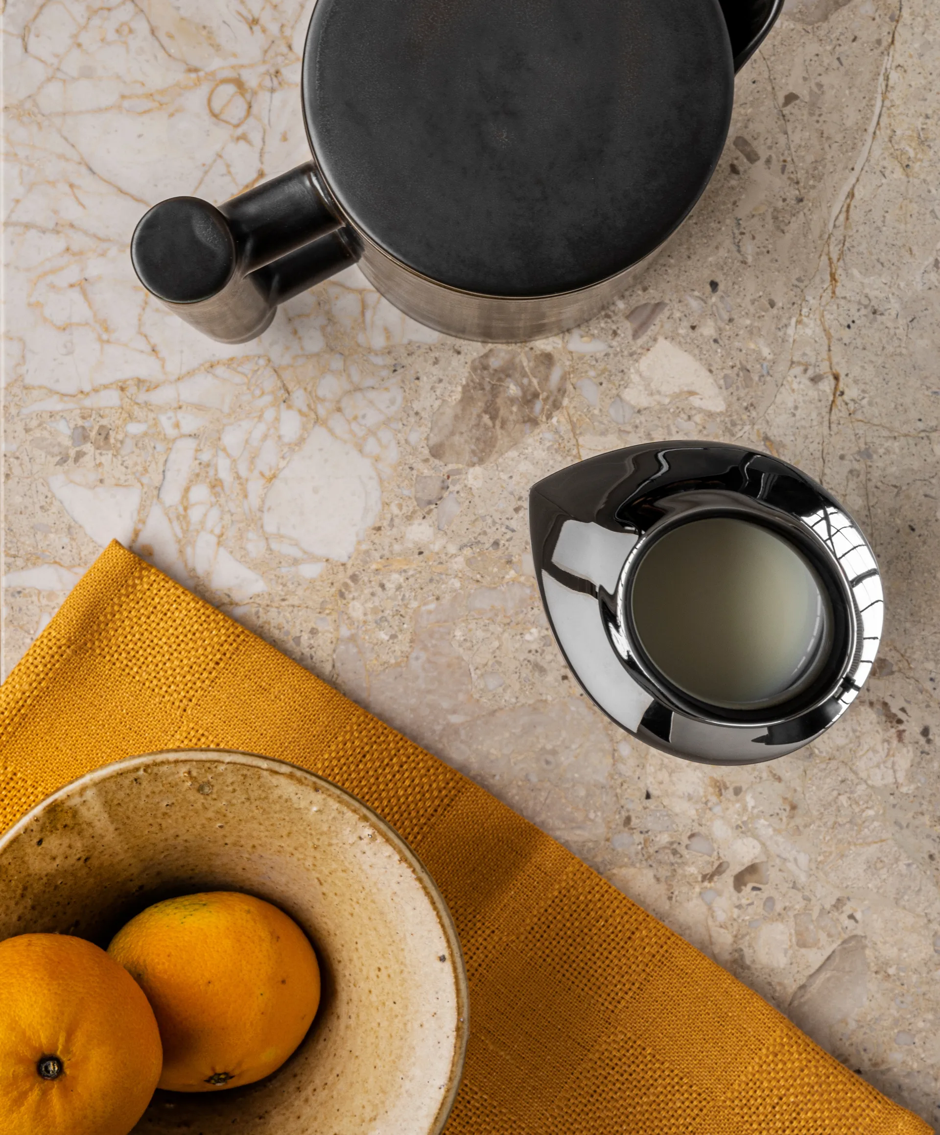 Jarra Etruscan 10 cm, acero inoxidable Audo Copenhagen