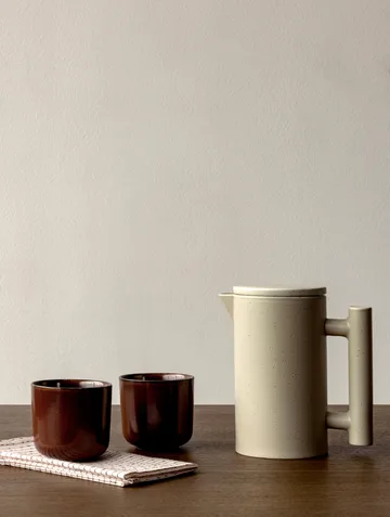Jarra para cadfé Yana 1 L - Grey glazed - Audo Copenhagen