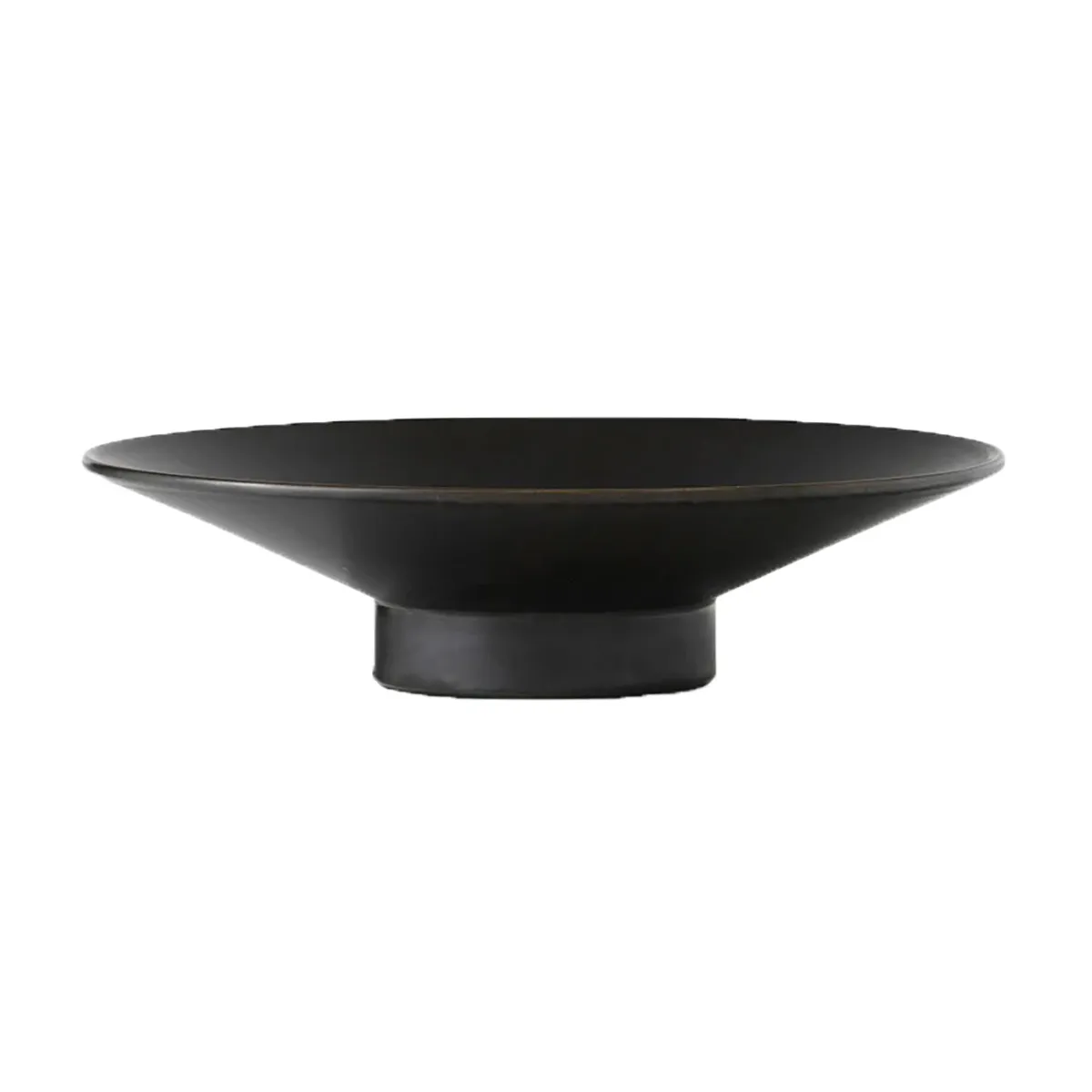 Jarrón Hana Ø27x7 cm, Umber Audo Copenhagen