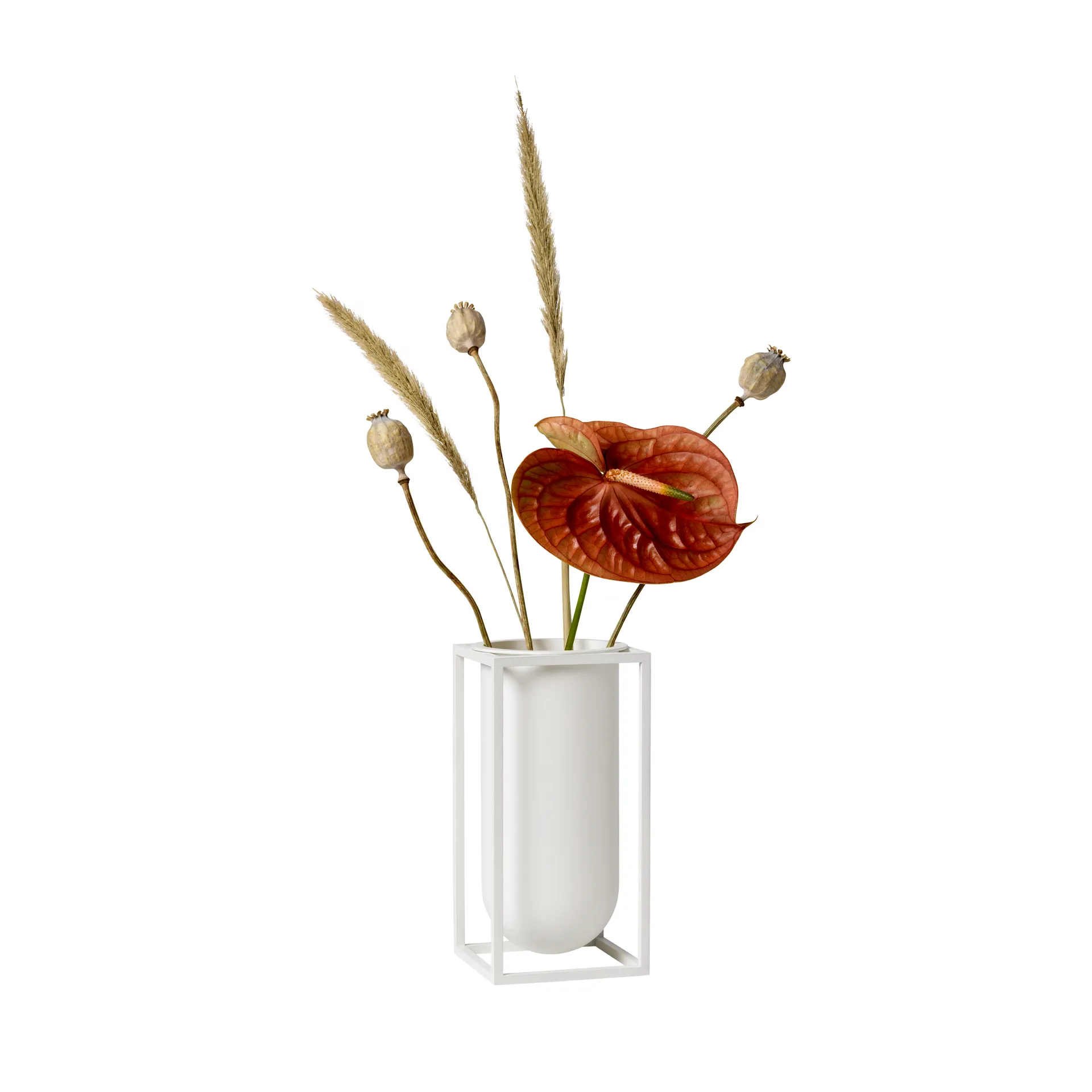 Jarrón Kubus Lily, blanco Audo Copenhagen