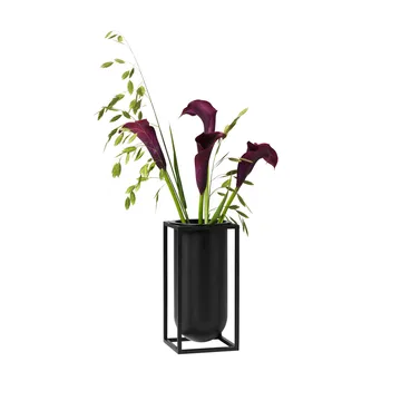 Jarrón Kubus Lily - negro - Audo Copenhagen