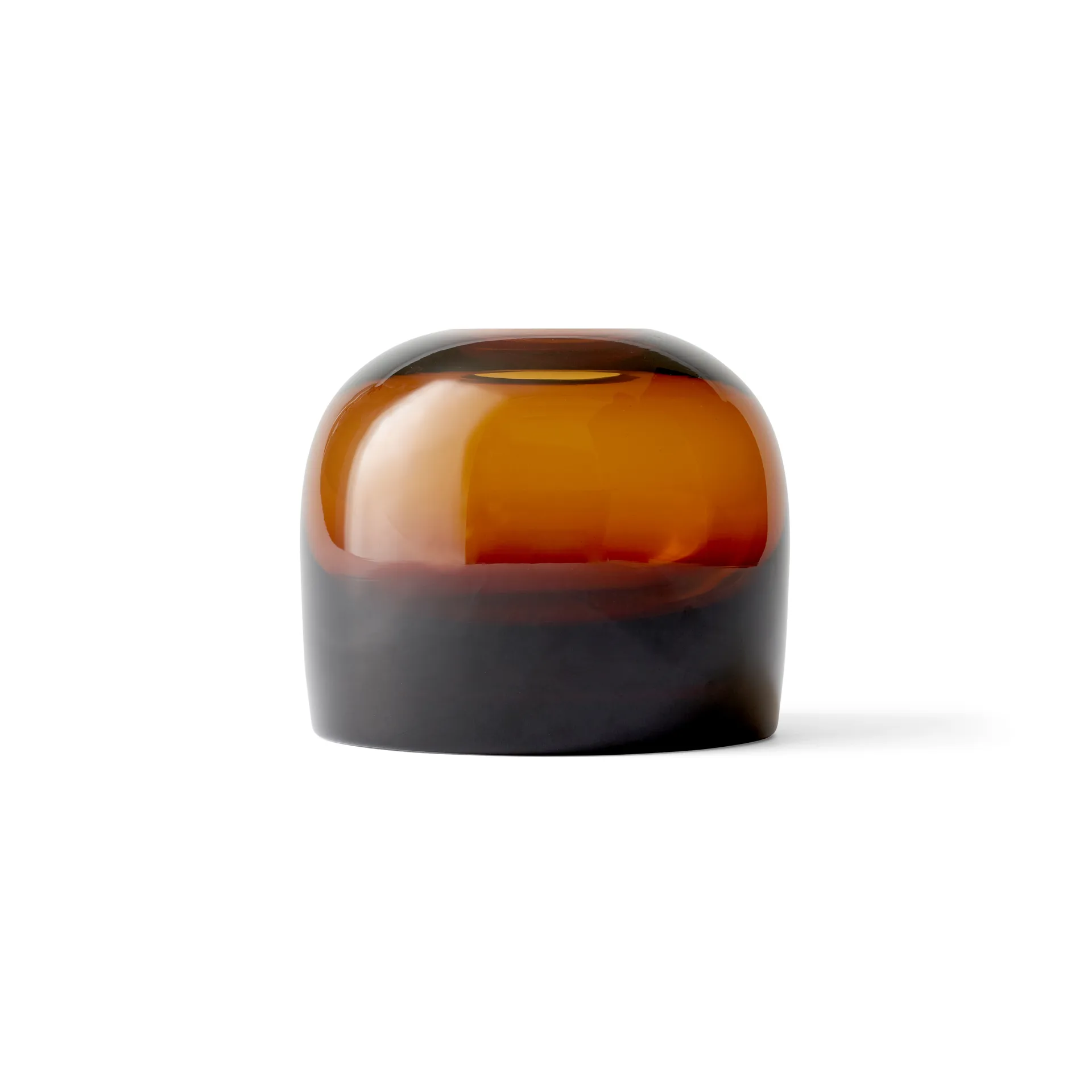 Jarrón Troll M 12 cm, ámbar Audo Copenhagen
