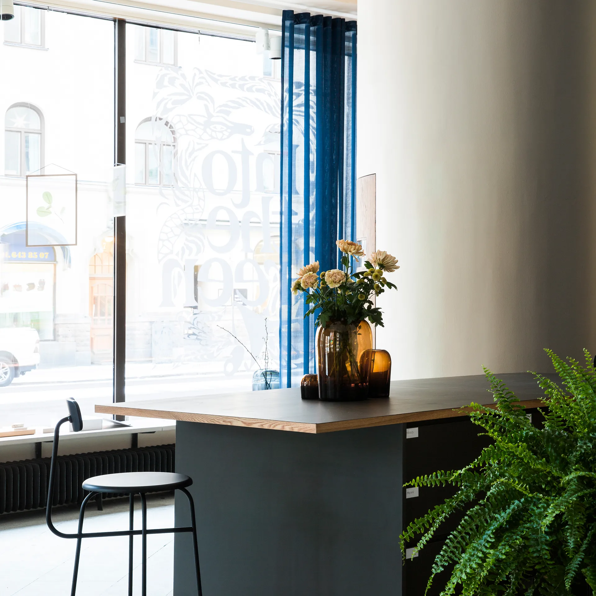 Jarrón Troll M 12 cm, ámbar Audo Copenhagen