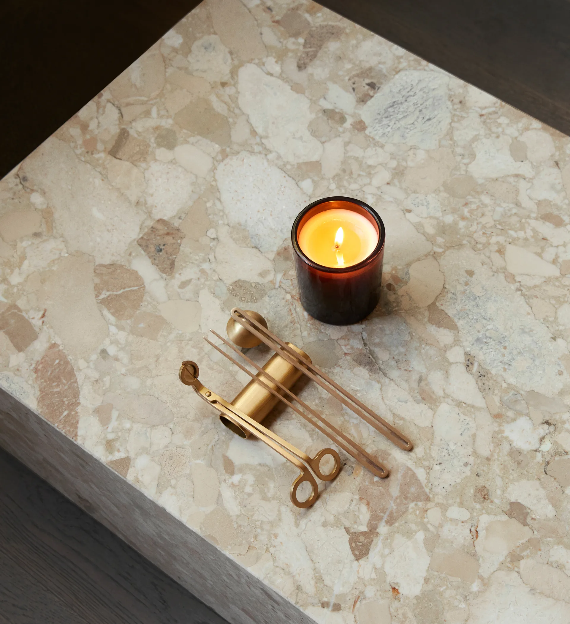 Kit de cuidado para velas Clio 4 piezas, Latón Audo Copenhagen
