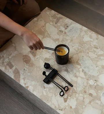 Kit de cuidado para velas Clio 4 piezas - Negro - Audo Copenhagen