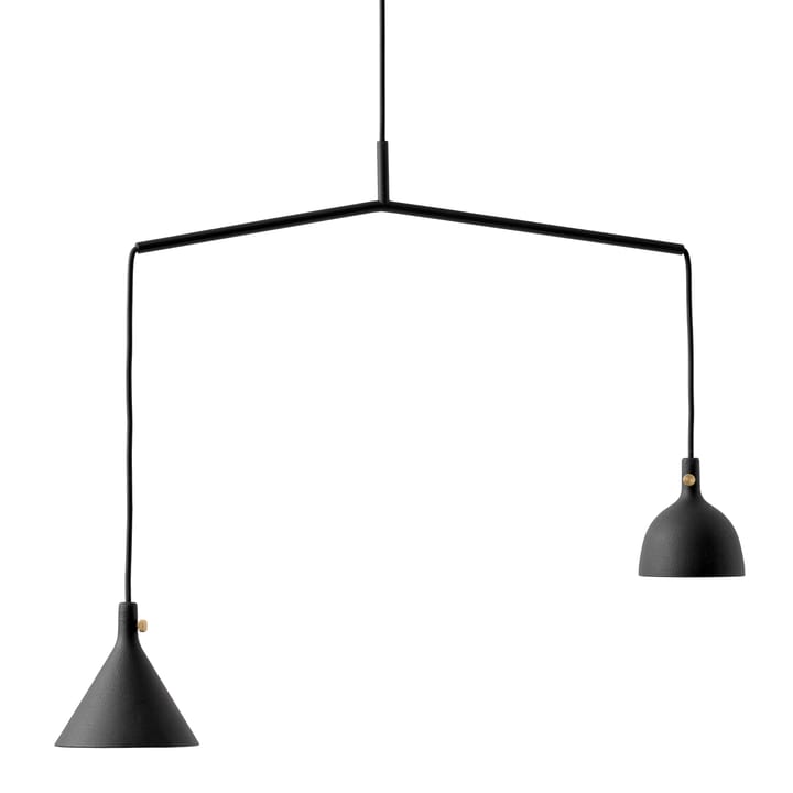 Lámpara colgante Cast shape 4, negro Audo Copenhagen