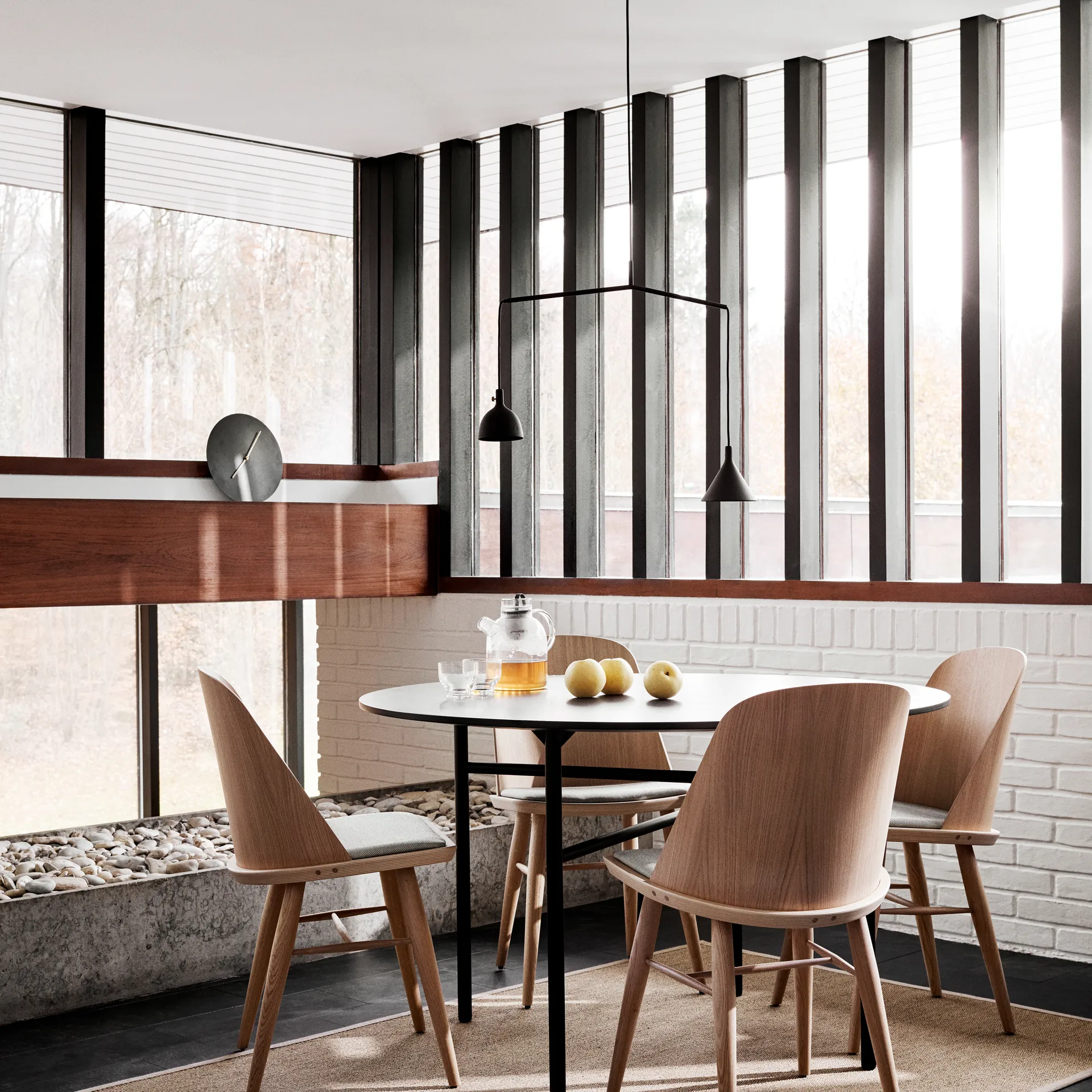 Lámpara colgante Cast shape 4, negro Audo Copenhagen