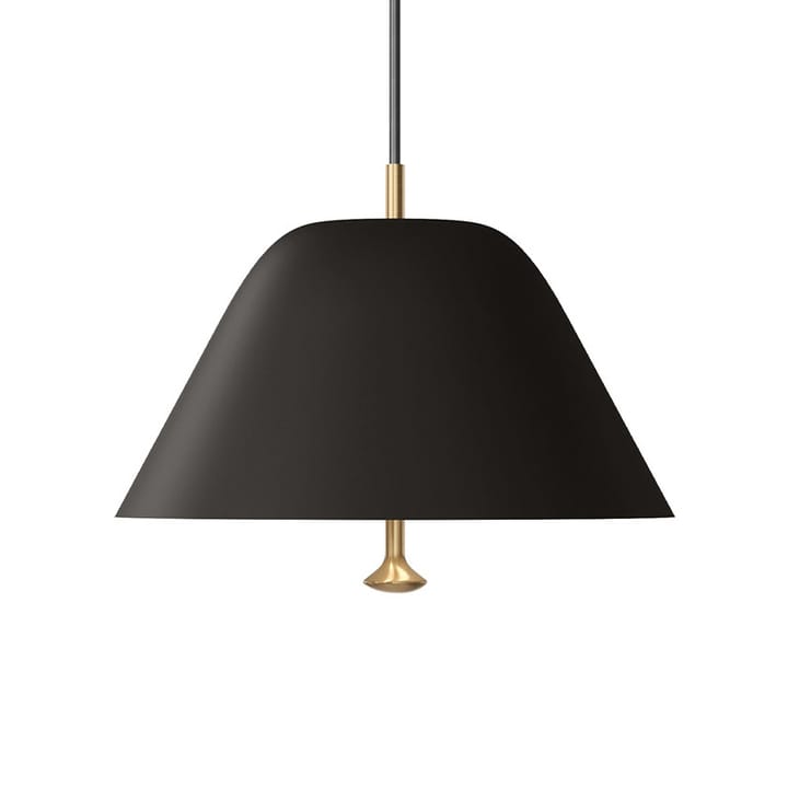 Lámpara colgante Levitate Ø28 cm - negro-latón - Audo Copenhagen