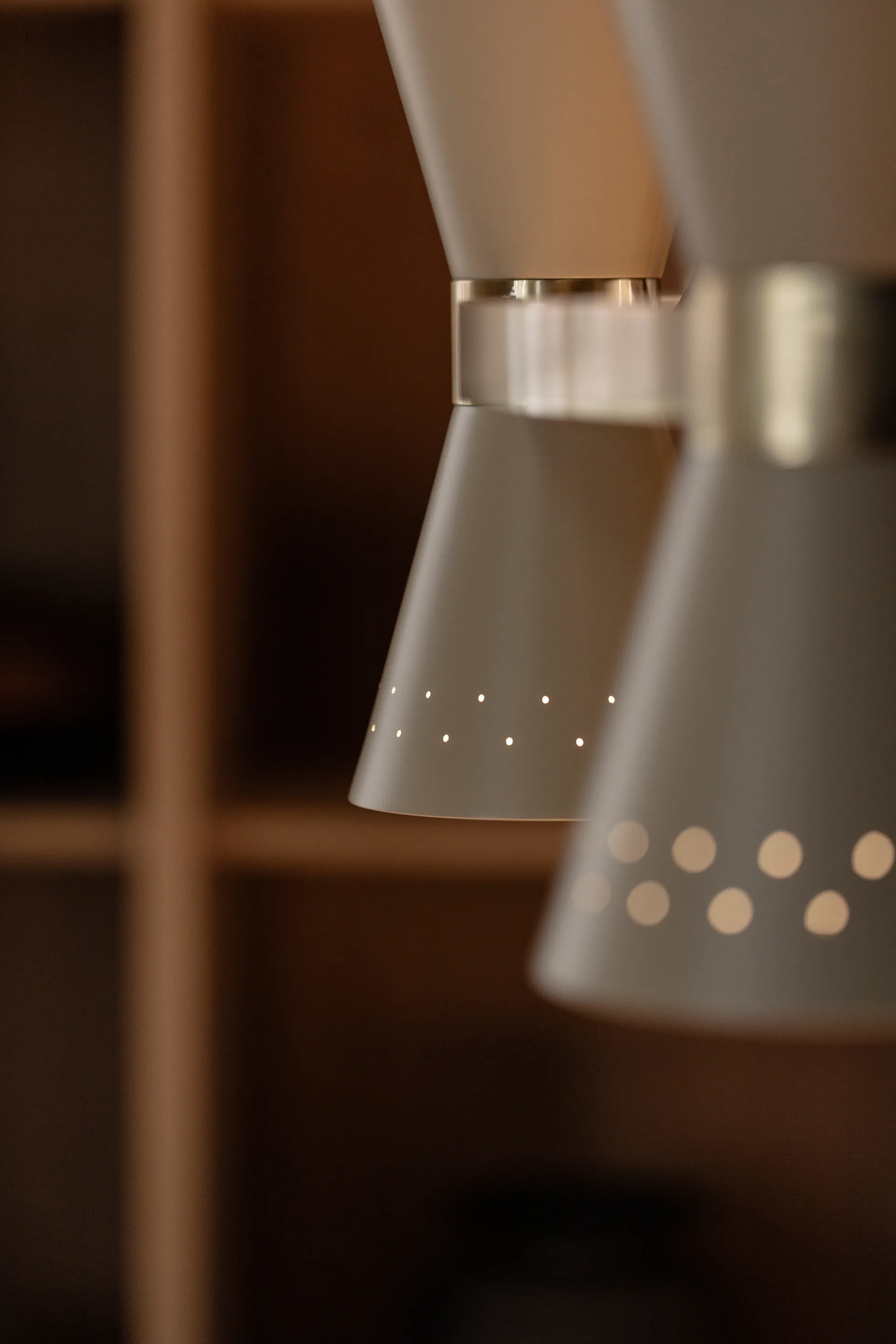 Lámpara de araña Collector 5, Crema Audo Copenhagen