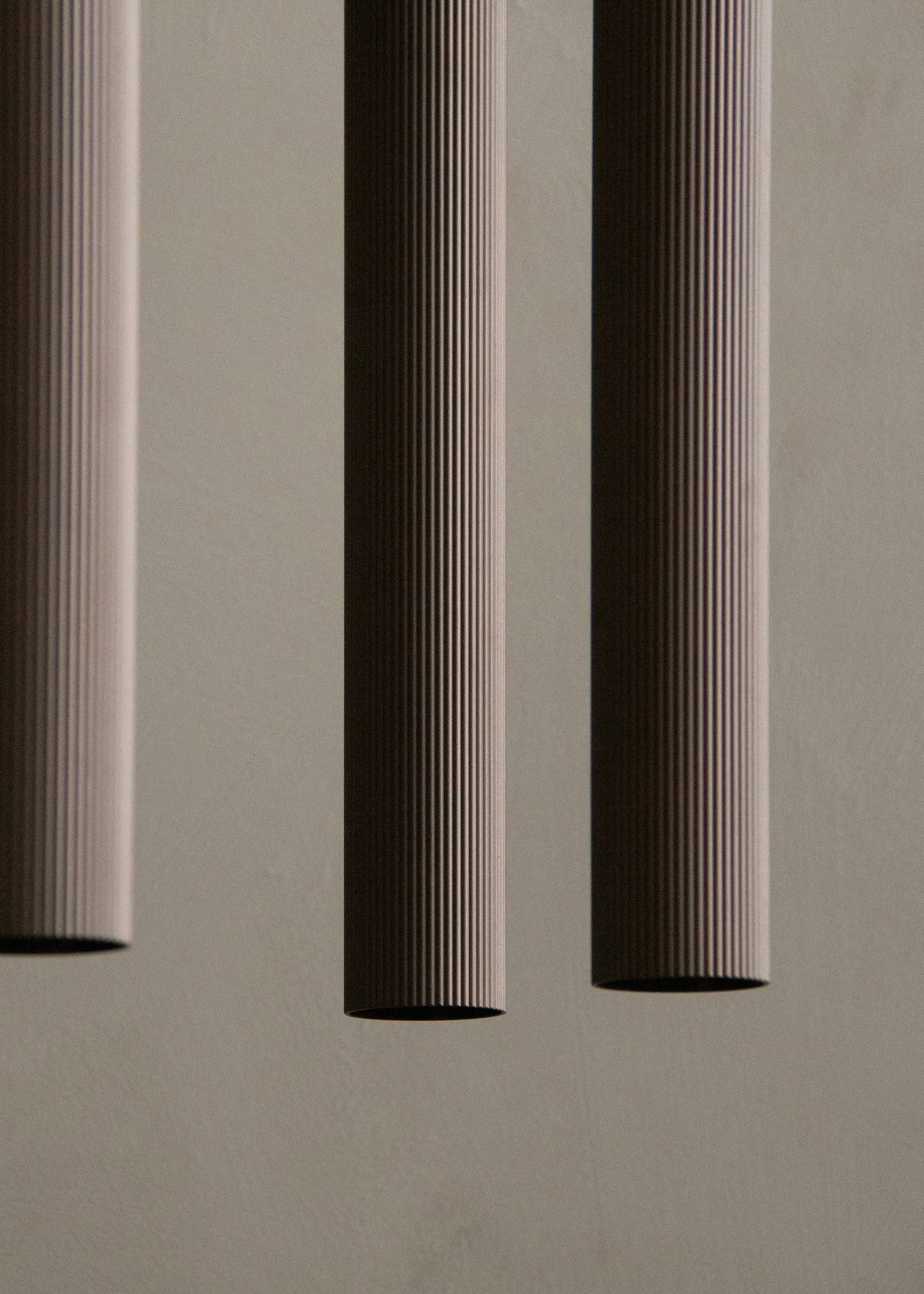 Lámpara de araña Tubulaire 38, Anodized bronzed Audo Copenhagen