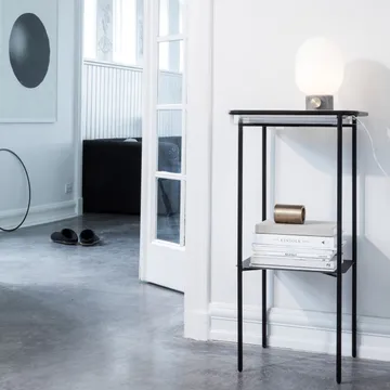 Lámpara de mesa JWDA - Hormigón-latón, Small - Audo Copenhagen