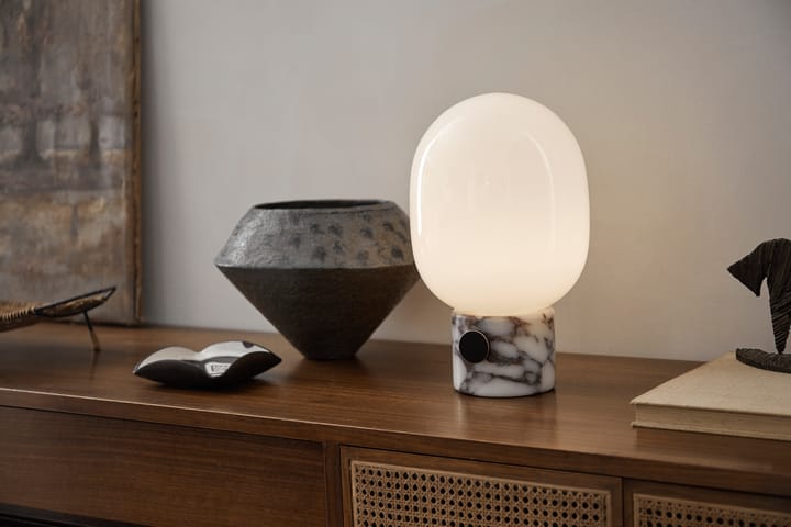 Lámpara de mesa JWDA mármol, Calacatta Viola- Marble Audo Copenhagen