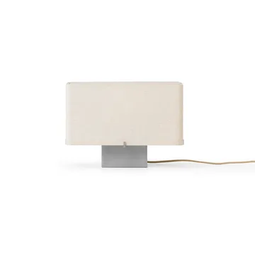 Lámpara de mesa Nonna 24 cm - Aluminio cepillado-arena - Audo Copenhagen