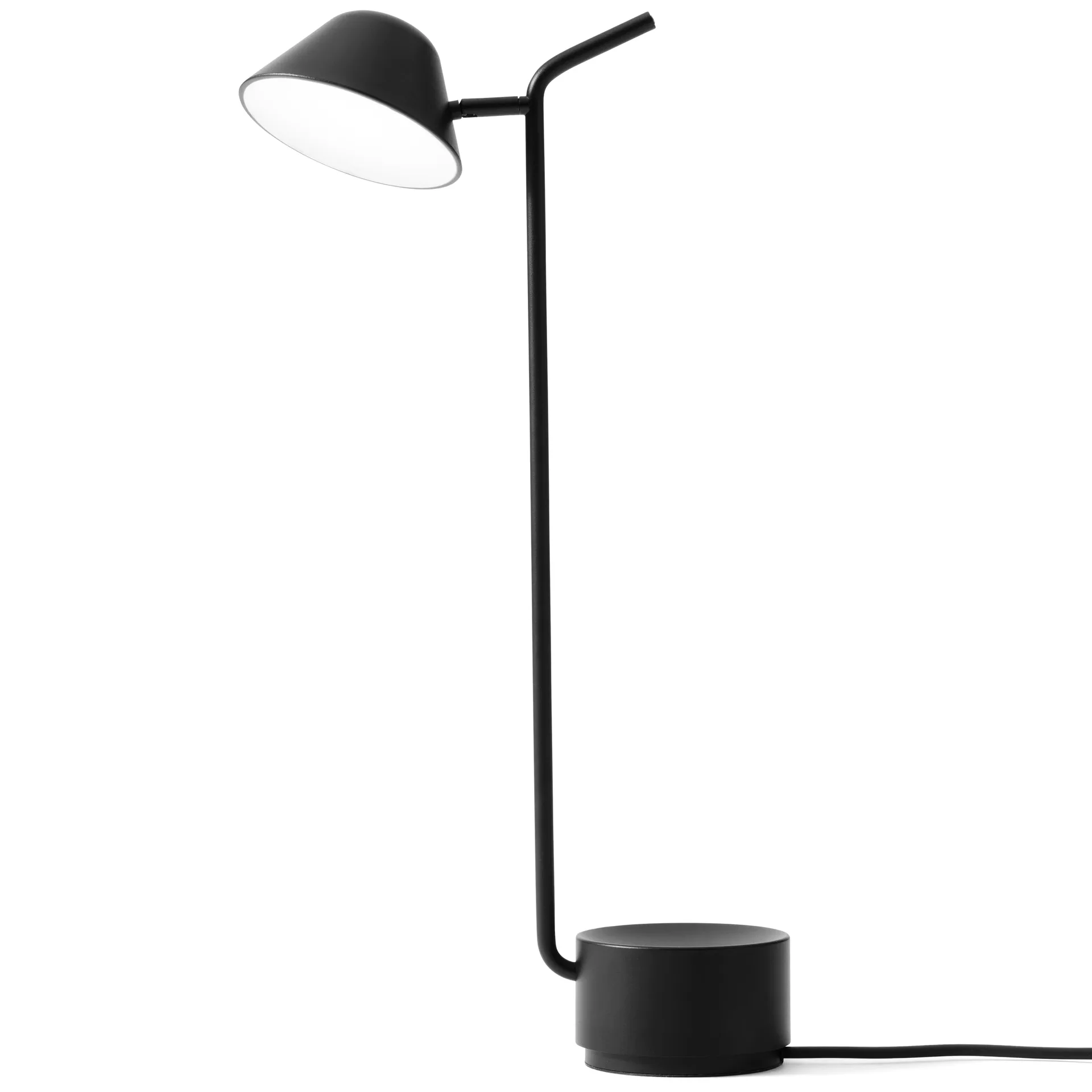 Lámpara de mesa Peek, Negro Audo Copenhagen