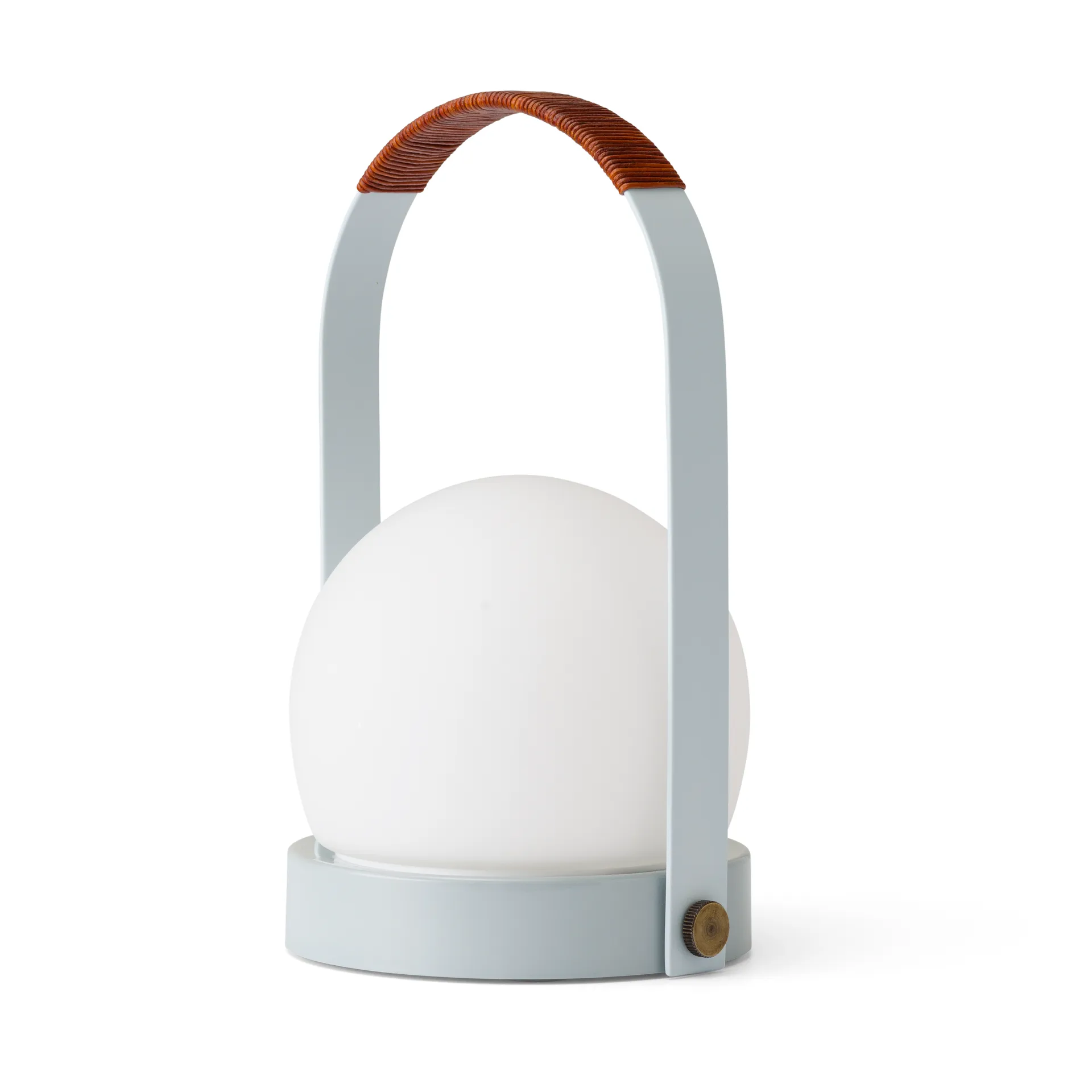 Lámpara de mesa portátil Carrie, Linen blue Audo Copenhagen