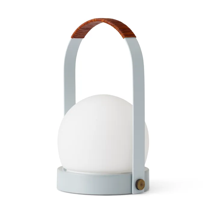 Lámpara de mesa portátil Carrie - Linen blue - Audo Copenhagen