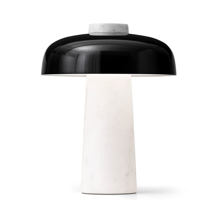 Lámpara de mesa Reverse 30 cm, Carrara-black Audo Copenhagen