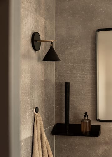 Lámpara de pared Cast Sconce instalación fija - Black - Audo Copenhagen