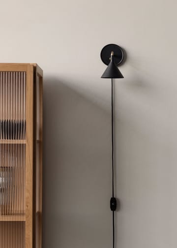 Lámpara de pared Cast Sconce - negro - Audo Copenhagen