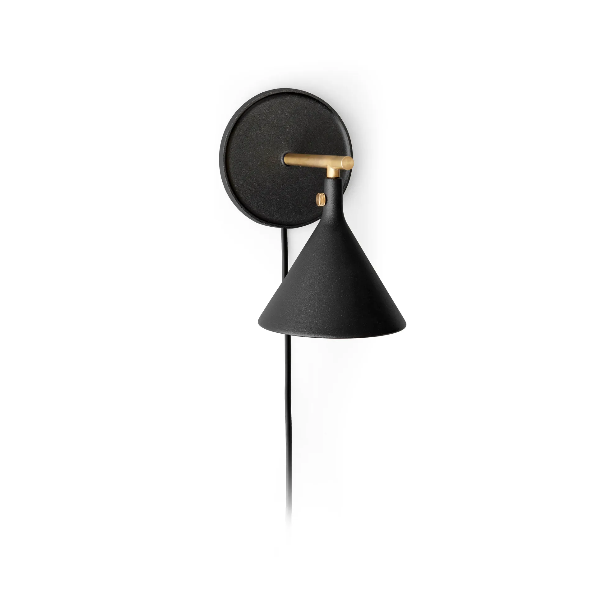 Lámpara de pared Cast Sconce, negro Audo Copenhagen