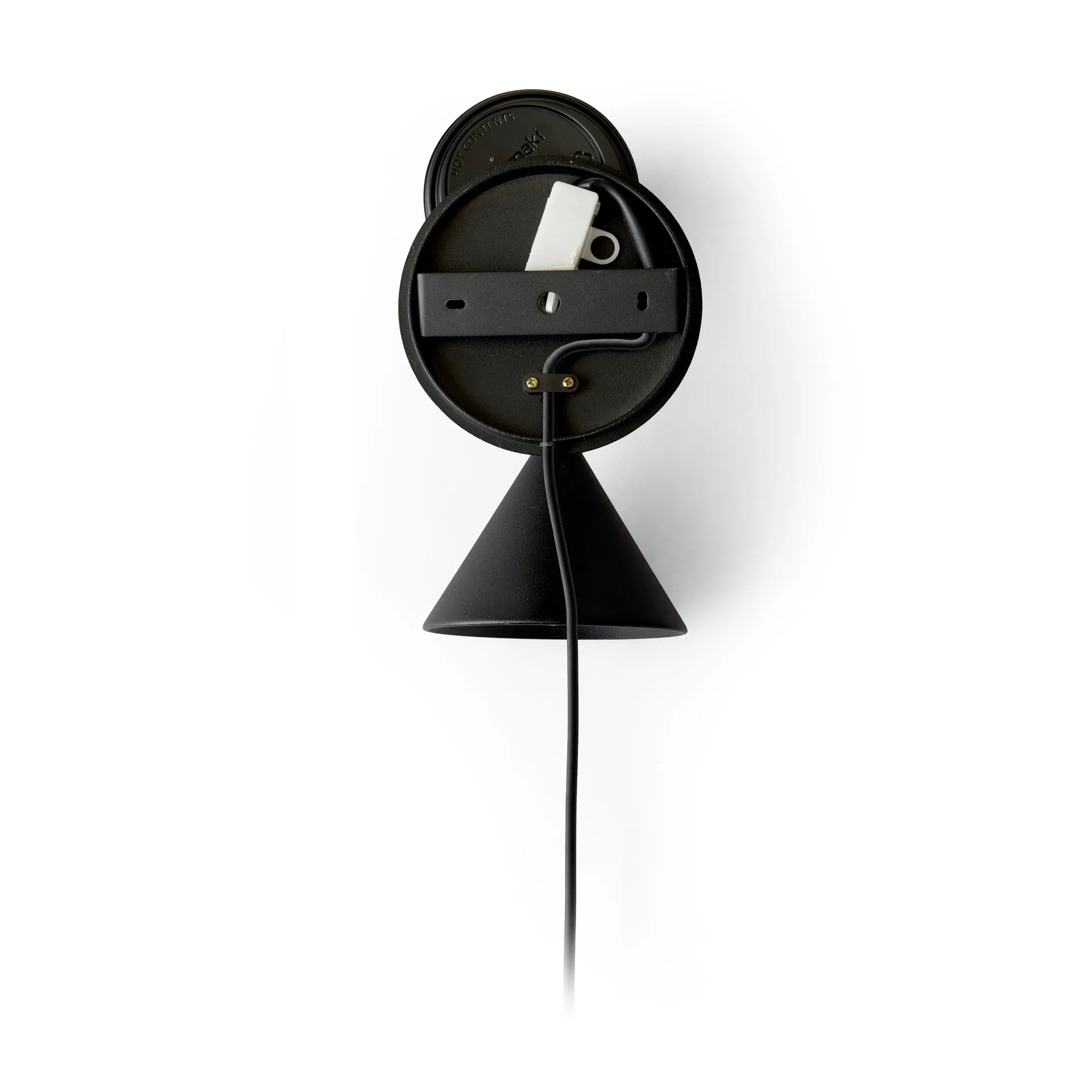 Lámpara de pared Cast Sconce, negro Audo Copenhagen