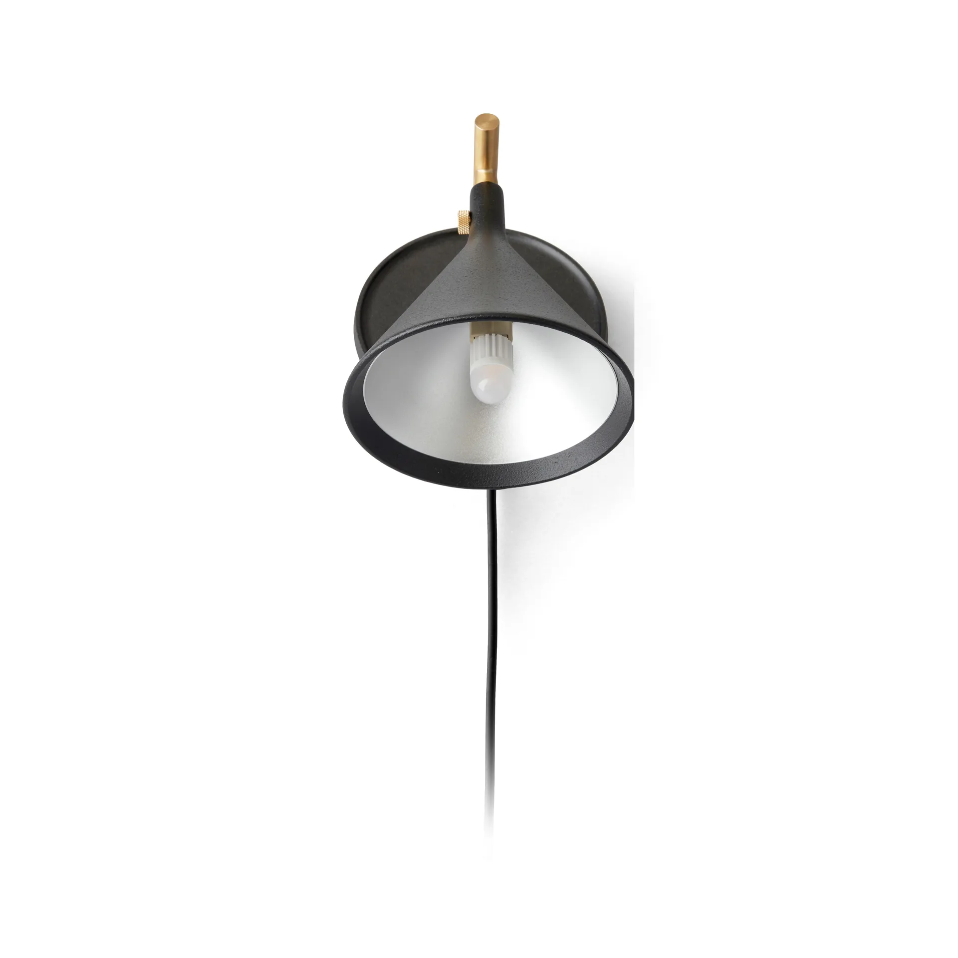Lámpara de pared Cast Sconce, negro Audo Copenhagen