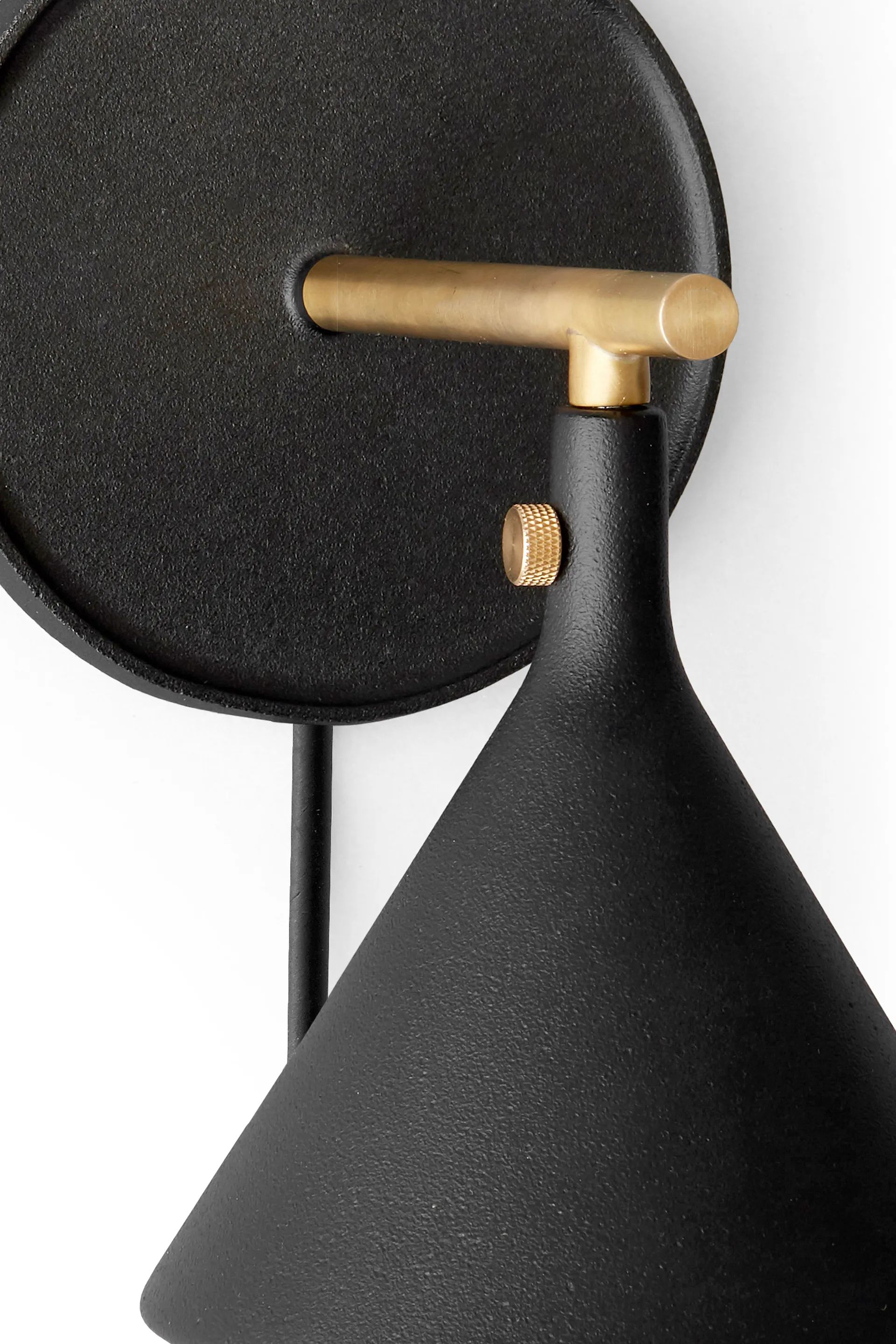 Lámpara de pared Cast Sconce, negro Audo Copenhagen