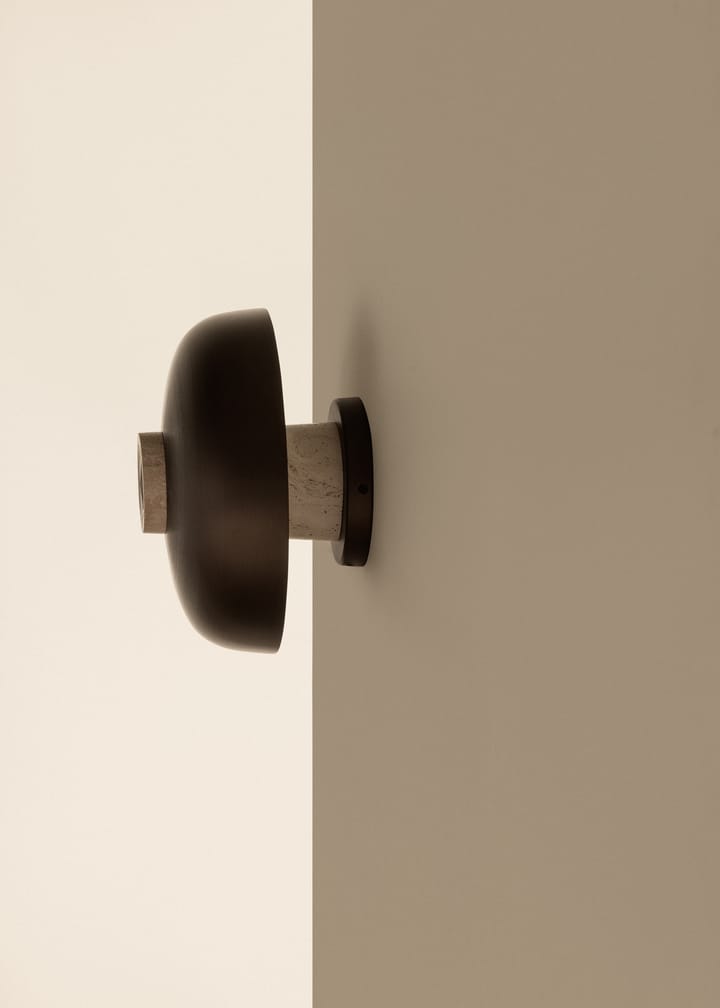 Lámpara de pared instalación fija Reverse, Bronzed aluminium Audo Copenhagen