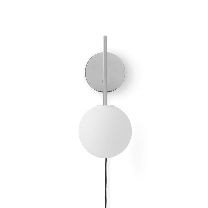 Lámpara de pared TR Bulb Suspended, Polished steel Audo Copenhagen