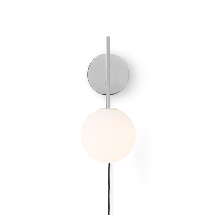 Lámpara de pared TR Bulb Suspended, Polished steel Audo Copenhagen