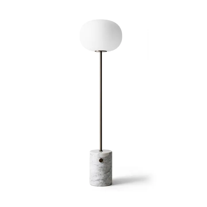 Lámpara de pie JWDA - Mármol Carrara-latón bronceado, 130 cm - Audo Copenhagen