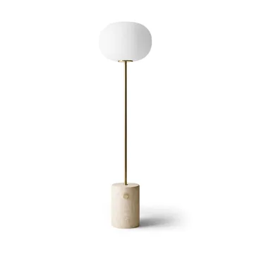 Lámpara de pie JWDA - Travertino-latón cepillado, 130 cm - Audo Copenhagen