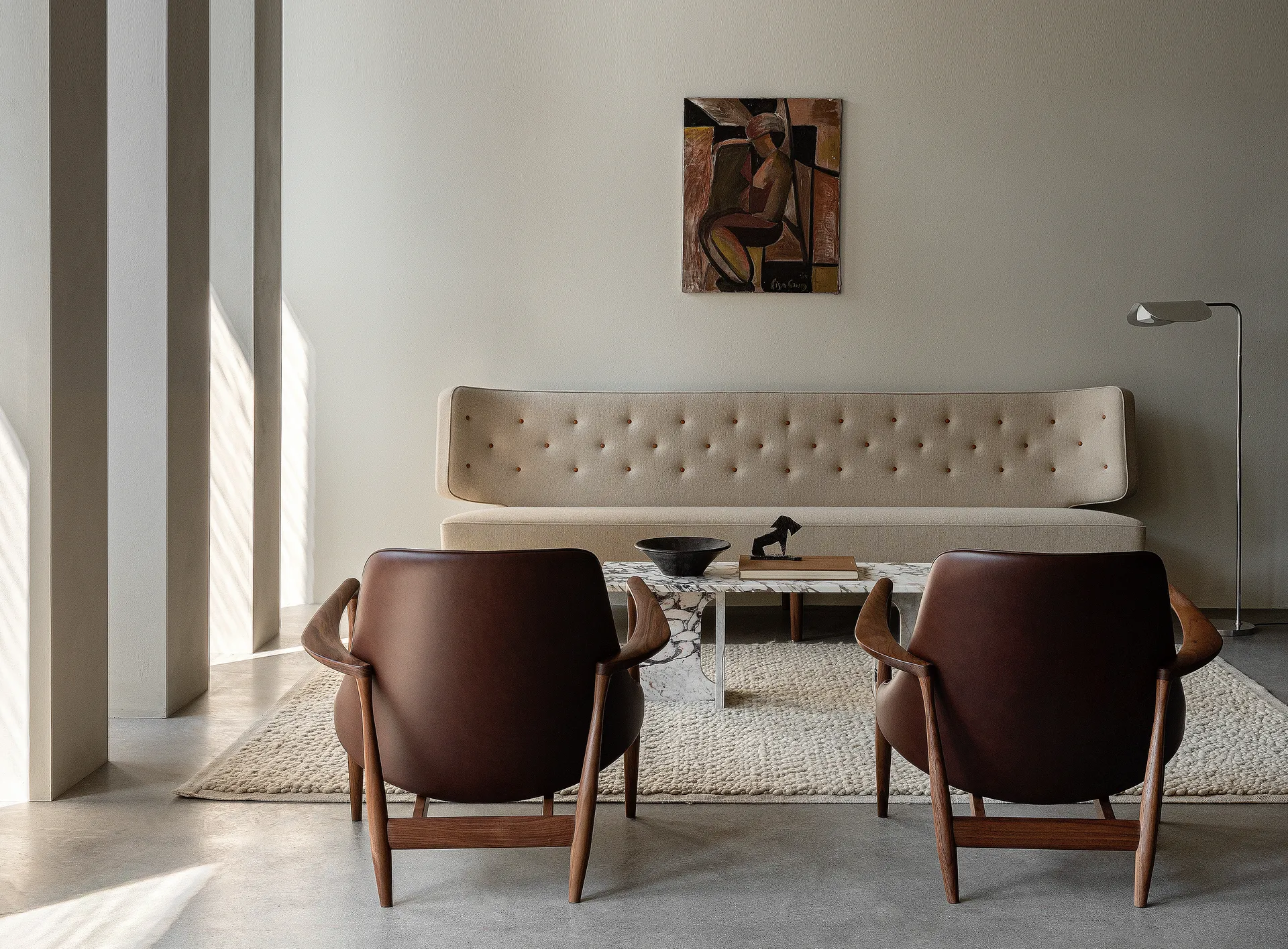 Lámpara de pie Wing, Aluminio, 84 cm Audo Copenhagen