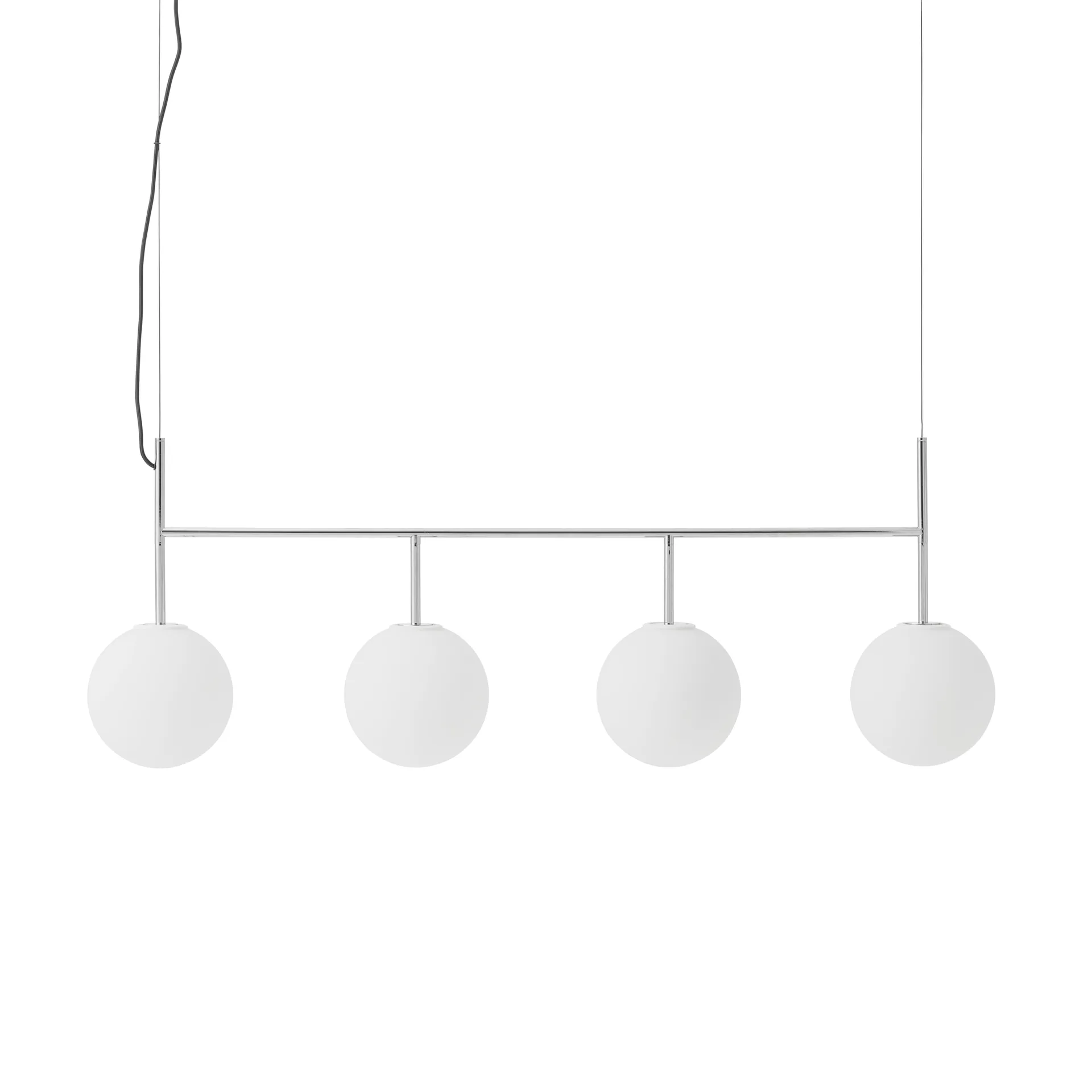 Lámpara de techo TR rail, Polished steel Audo Copenhagen