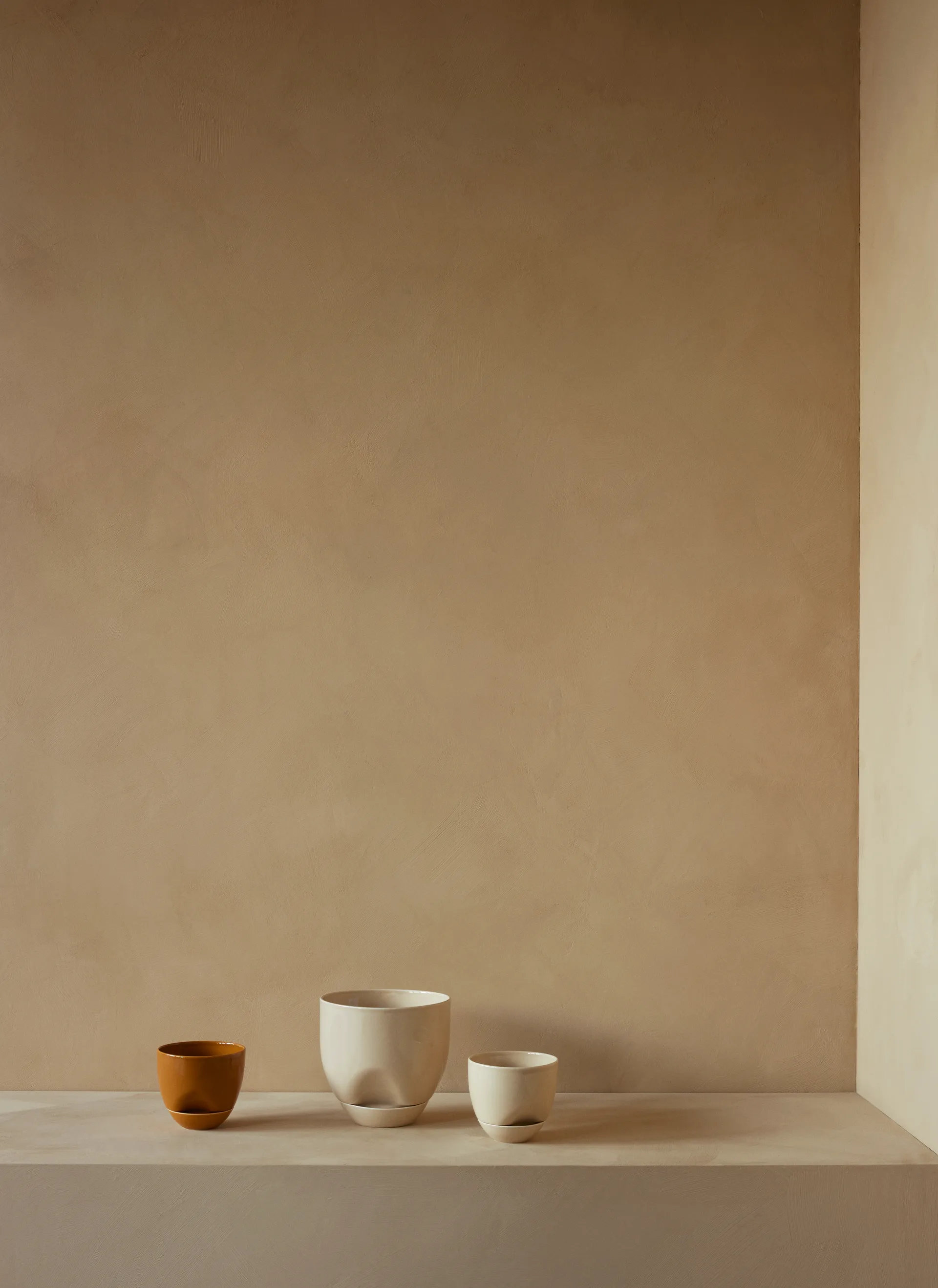 Maceta Hydrous Ø12 cm, Ochre Audo Copenhagen