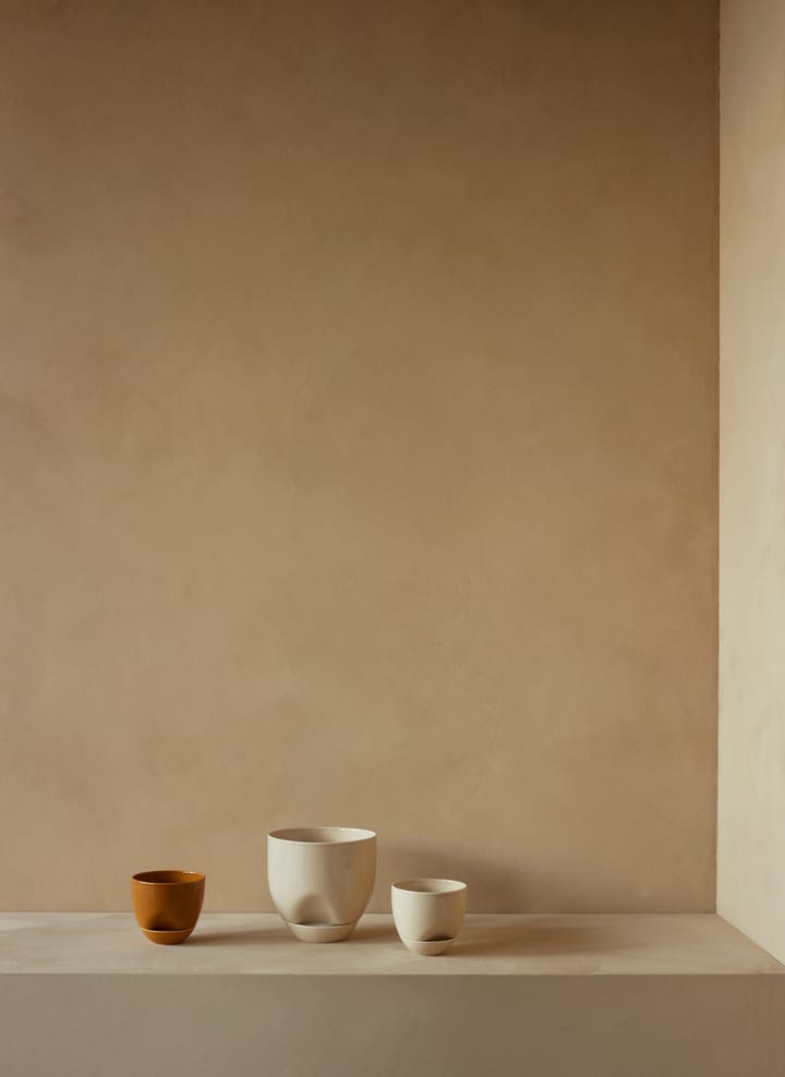 Maceta Hydrous Ø12 cm, Ochre Audo Copenhagen