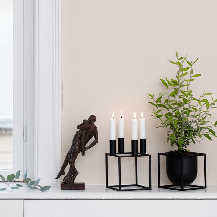 Maceta Kubus 14 cm, negro Audo Copenhagen