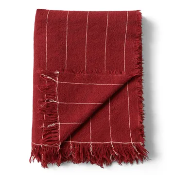 Manta Battus 130x185 cm - Burnt Sienna - Audo Copenhagen