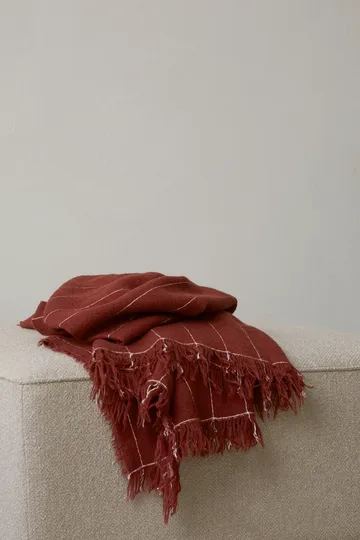 Manta Battus 130x185 cm - Burnt Sienna - Audo Copenhagen