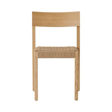 Mauro silla - Roble natural-asiento trenzado natural - Audo Copenhagen