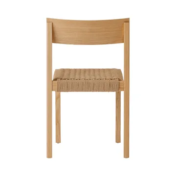 Mauro silla - Roble natural-asiento trenzado natural - Audo Copenhagen